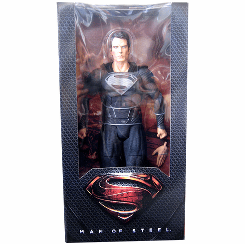 NECA Superman Man of Steel Black Costume Quarter Scale Figure