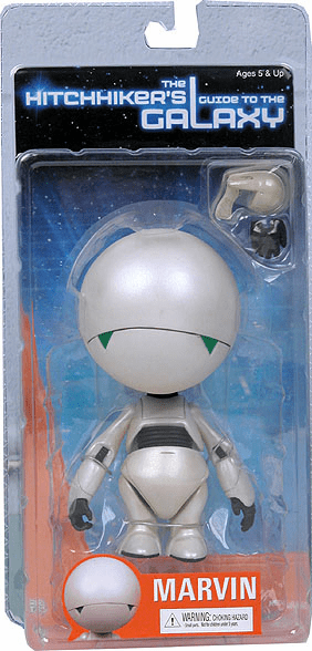 NECA The Hitchhiker's Guide to the Galaxy Marvin Figure