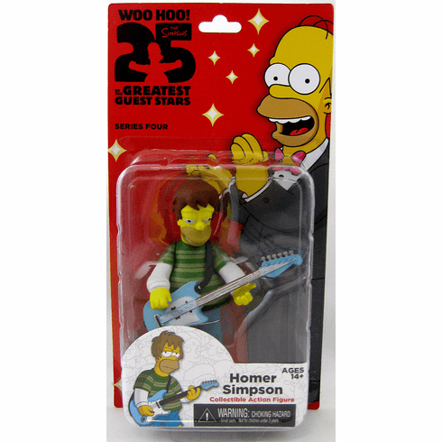 NECA The Simpsons 25th Anniversary Grunge Homer Figure