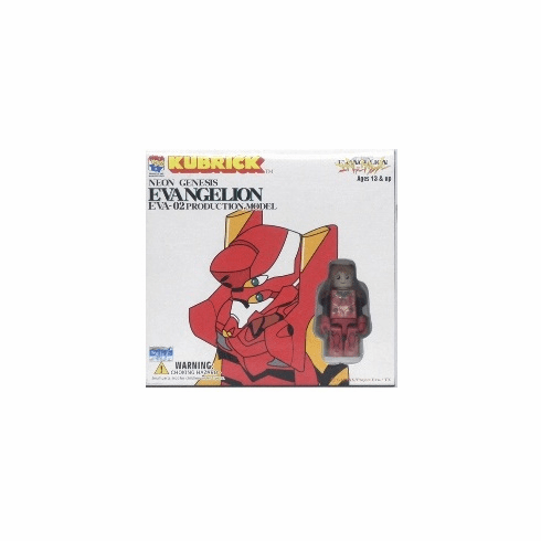 Neon Genesis Evangelion EVA-02 Production Model Kubrick Set
