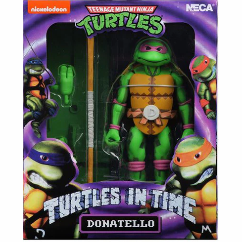Nickelodeon NECA Teenage Mutant Ninja Turtles Turtles In Time Donatello Figure
