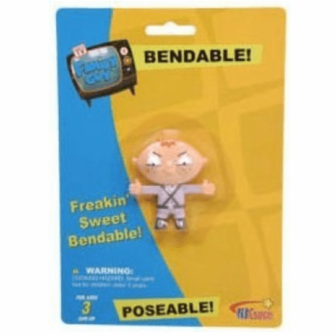 NJCroce Family Guy Bertram Bendable Figure