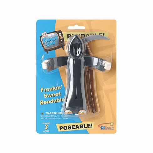 NJCroce Family Guy Death Bendable Figure