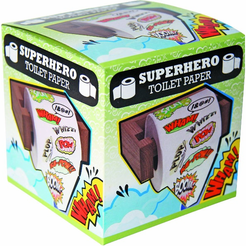 Paladone Superhero Toilet Paper Roll