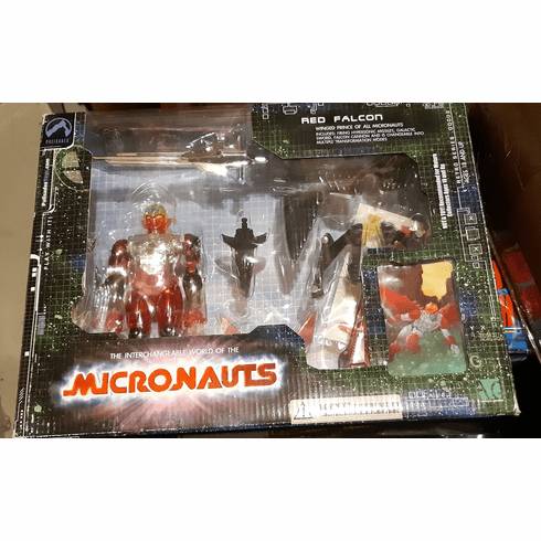 Palisades Micronauts Red Falcon Deluxe Set