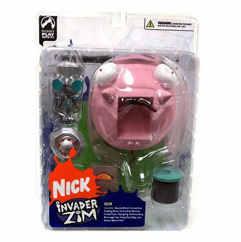 Palisades Nickelodeon Invader Zim Gir Figure