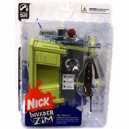 Palisades Nickelodeon Invader Zim Ms. Bitters Figure