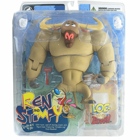 Palisades Ren & Stimpy Shaven Yak Figure