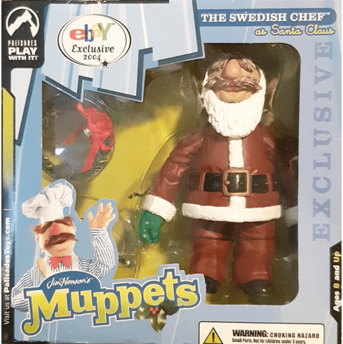 Palisades The Muppet Show Santa Swedish Chef Wholesale Case