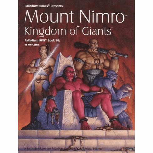 Palladium Mount Nimro Kingdom of Giants RPG Book