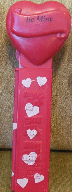 PEZ Valentines Be Mine Heart Dispenser