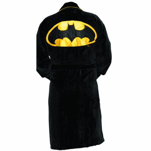 Pinnacle Batman Symbol Cotton Bathrobe