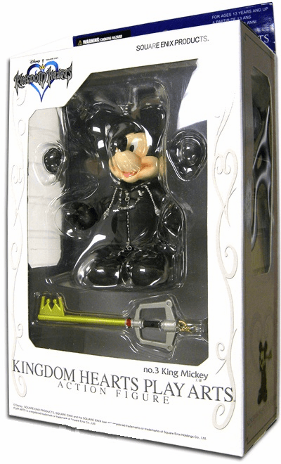 Play Arts Kingdom Hearts 2 King Mickey Action Figure