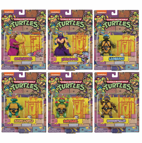 Playmates SDCC 2020 Teenage Mutant Ninja Turtles Rotocast Figure Set