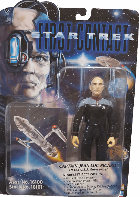 Playmates Star Trek First Contact Captain Jean-Luc Picard Figure