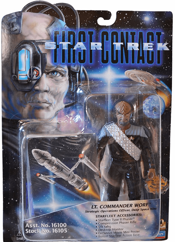 Playmates Star Trek First Contact Lt. Commander Worf Figure
