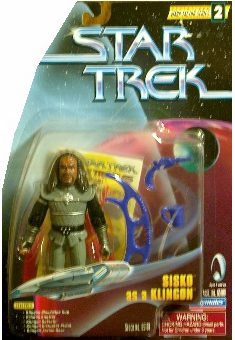 Playmates Star Trek Sisko as a Klingon Figure