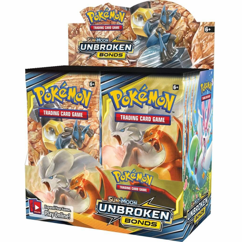 Pokemon Sun and Moon Unbroken Bonds Sealed Booster Box