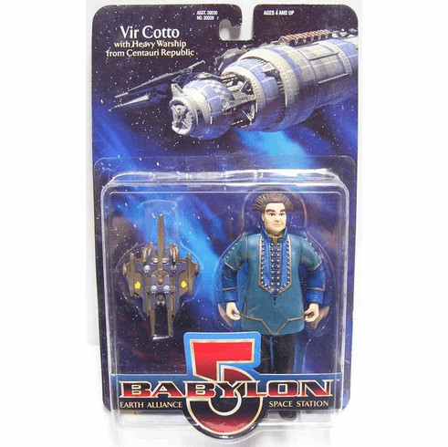 Premiere Toys Babylon 5 Vir Cotto in Blue Action Figure