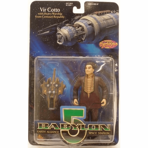 Premiere Toys Babylon 5 Vir Cotto in Brown Action Figure