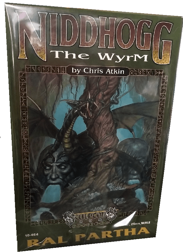 Figurine RAL PARTHA NIDDHOGG The Wyrm - Métal 25 Mm - Réf. 10-464 - 1992