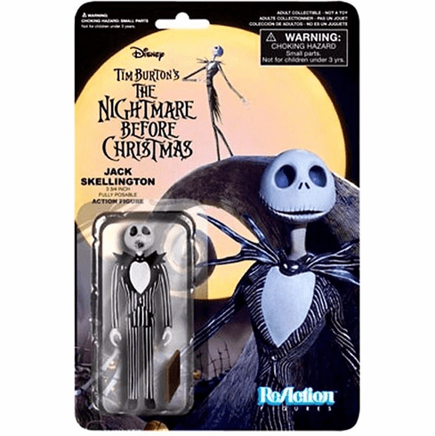 ReAction The Nightmare Before Christmas Surprised Jack Skellington Figure