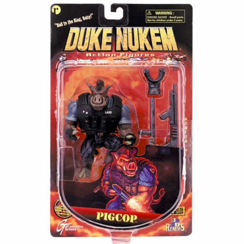 Resaurus Duke Nukem PigCop Figure