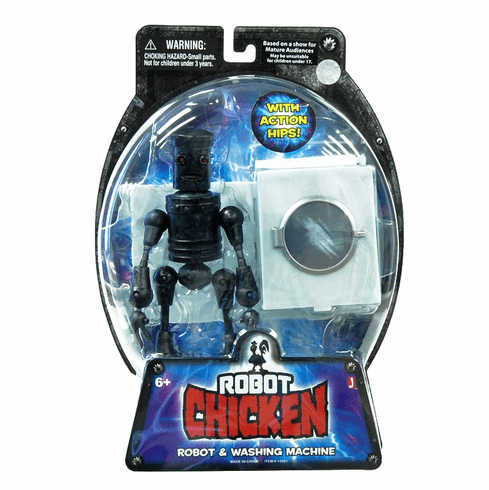 SF・ファンタジー・ホラー Robot Chicken Robot & Washing Machine Robot Chicken Robot & Washing Machine Jazwares Action Figure