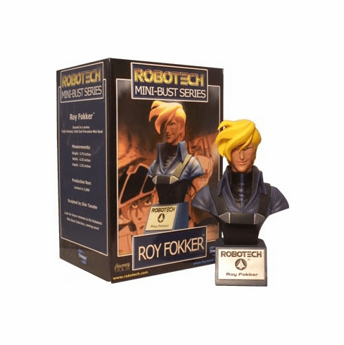 Robotech Roy Fokker Mini Bust