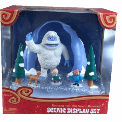 Rudolph the Red-Nosed Reindeer Bumble's Cave Scenic Display Set