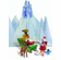 Rudolph the Red-Nosed Reindeer Misfit Island Scenic Display Set