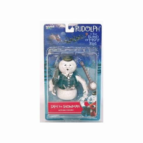 Rudolph the Red-Nosed Reindeer Sam the Snowman Figure