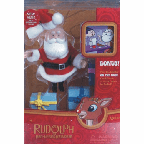 Rudolph the Red-Nosed Reindeer Santa Claus Figure