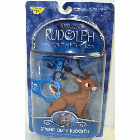 Rudolph the Red-Nosed Reindeer Young Buck Rudolph Figure
