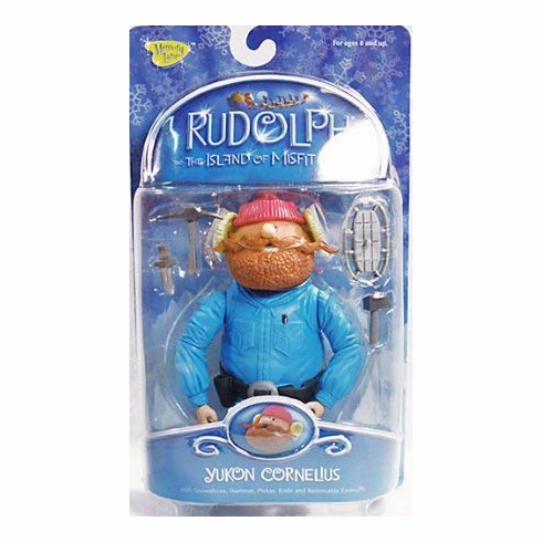 Rudolph the Red-Nosed Reindeer Yukon Cornelius Figure