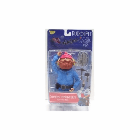 Rudolph the Red-Nosed Reindeer Yukon Cornelius Figure