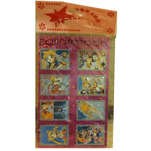 Sailor Moon Laser Stamp Stickers