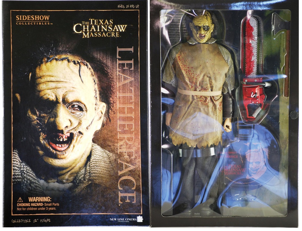Poupée Collector Leatherface – Texas Chainsaw Massacre – 30 Cm – Sideshow – Édition Limitée