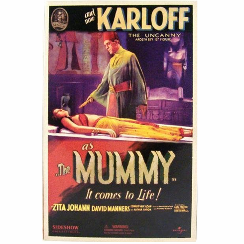 Sideshow Toys The Mummy Boris Karloff as Ardeth Bey Figure