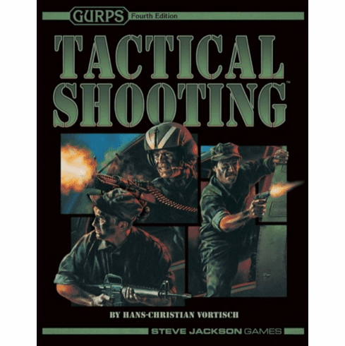 SJG GURPS 4th Edition Tactical Shooting RPG Book