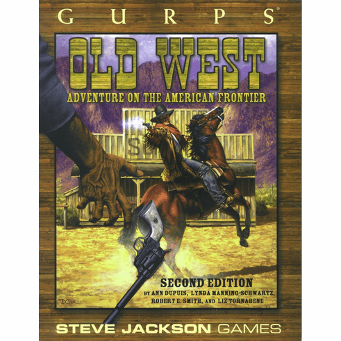 SJG GURPS Old West 2nd Edition Campaign Setting