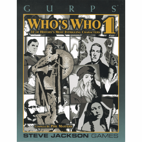 SJG GURPS Who's Who 1 Sourcebook