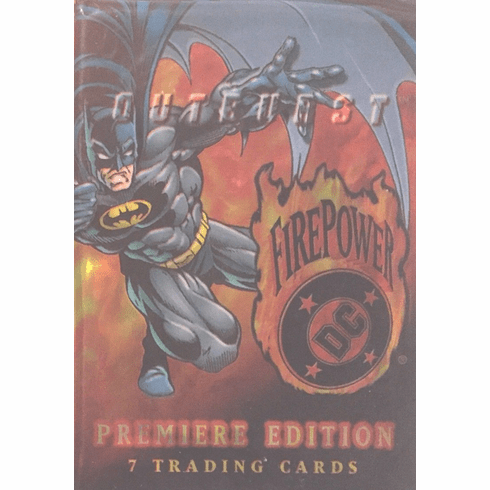 Skybox DC Comics Outburst Firepower Trading Cards Pack