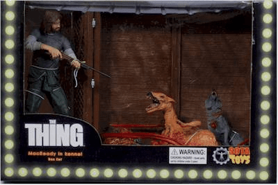SOTA Toys Now Playing Presents The Thing MacReady in Kennel Box Set