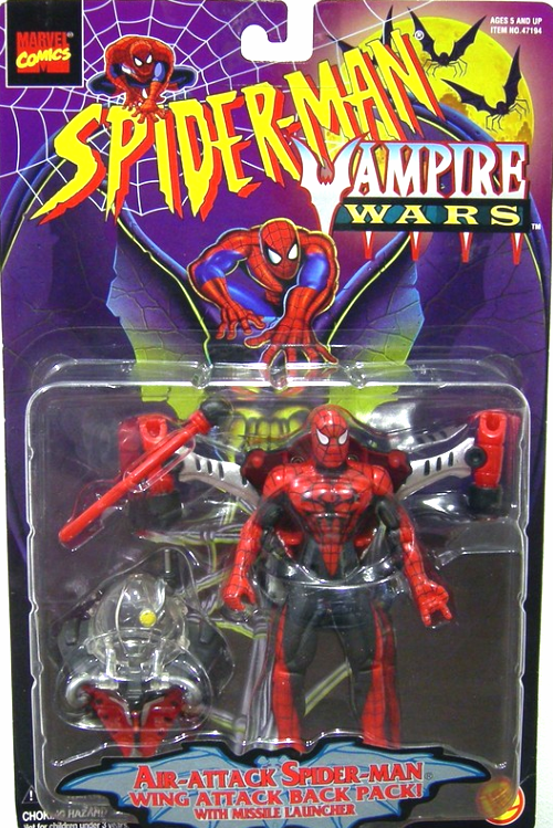 Spider-Man Vampire Wars Air Attack Spider-Man Figure
