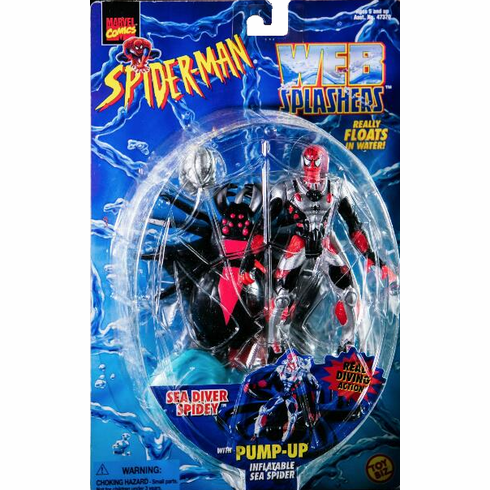 Spider-Man Web Splashers Sea Diver Spidey Figure