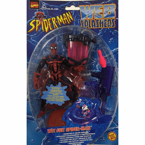Spider-Man Web Splashers Wet Suit Spider-Man Figure