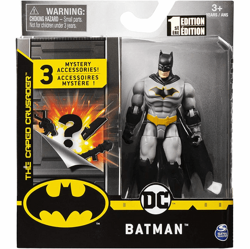 Spin Master Batman The Caped Crusader Batman Figure