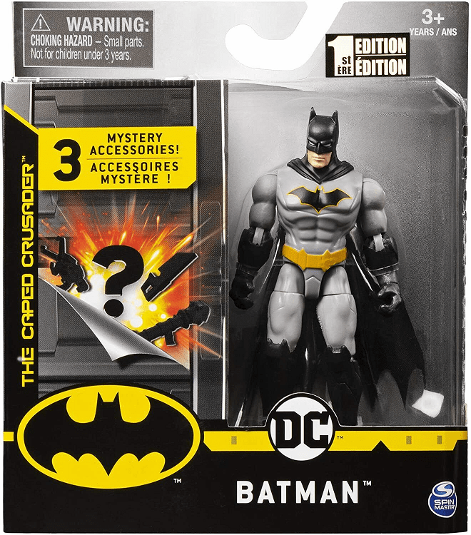 Spin Master Batman The Caped Crusader Batman Figure