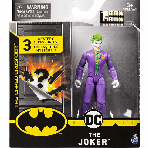 Spin Master Batman The Caped Crusader Joker Figure
